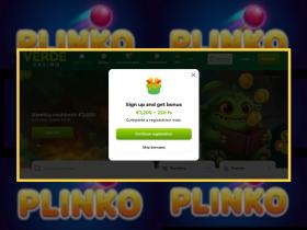 Bonus di benvenuto di Verde Casino