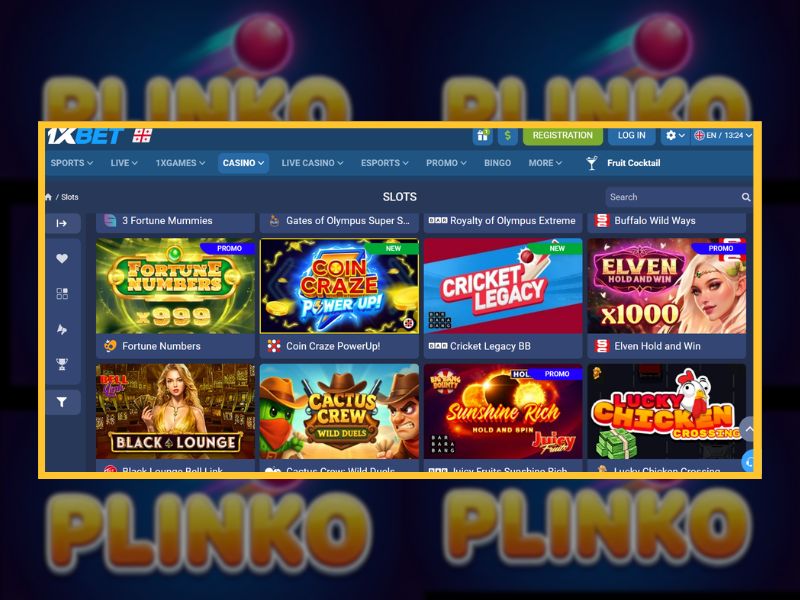 Ricaricare il conto di gioco su 1xBet