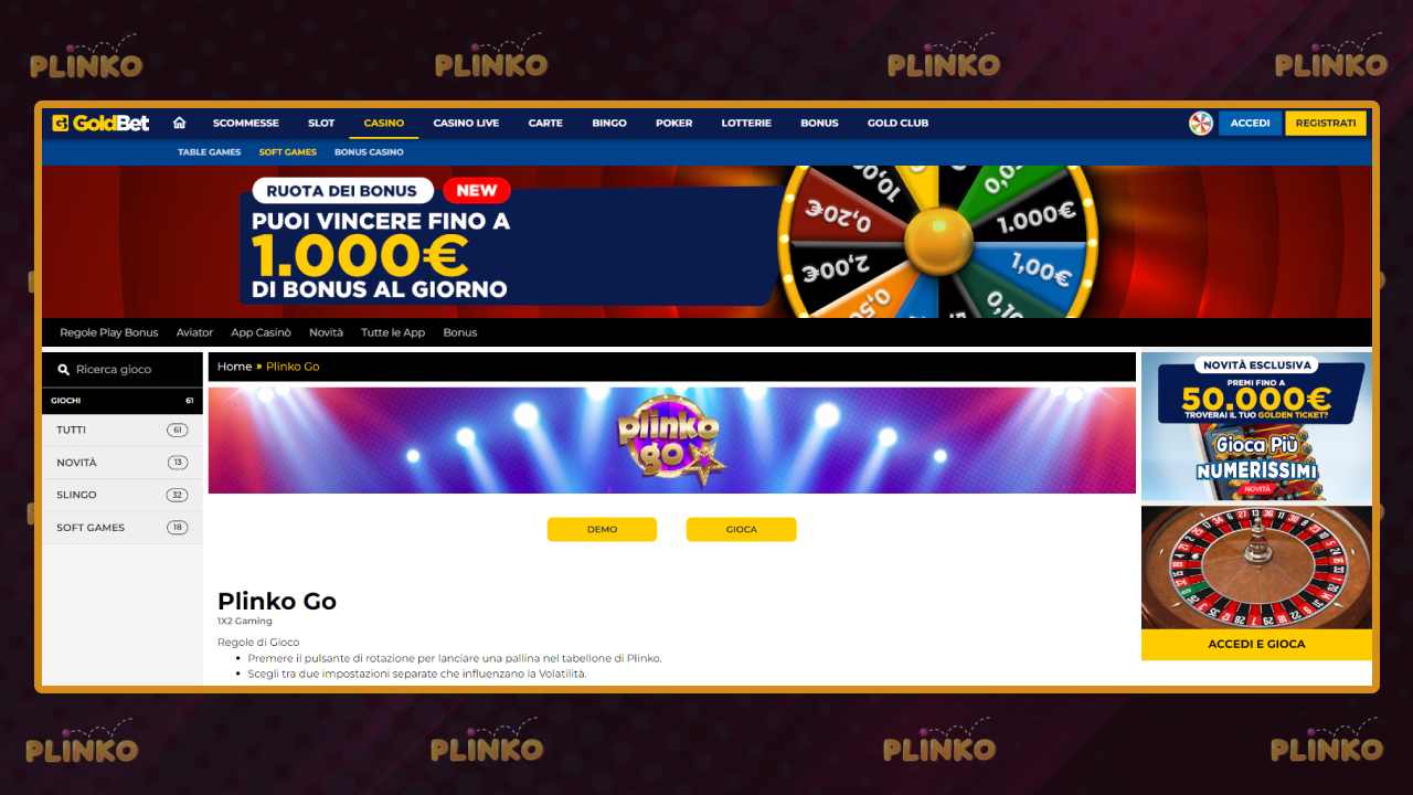 Cómo hacer un depósito en el casino Goldbet