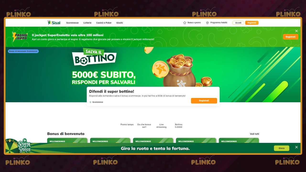 Plinko Sisal - Juega Plinko en Sisal Casino