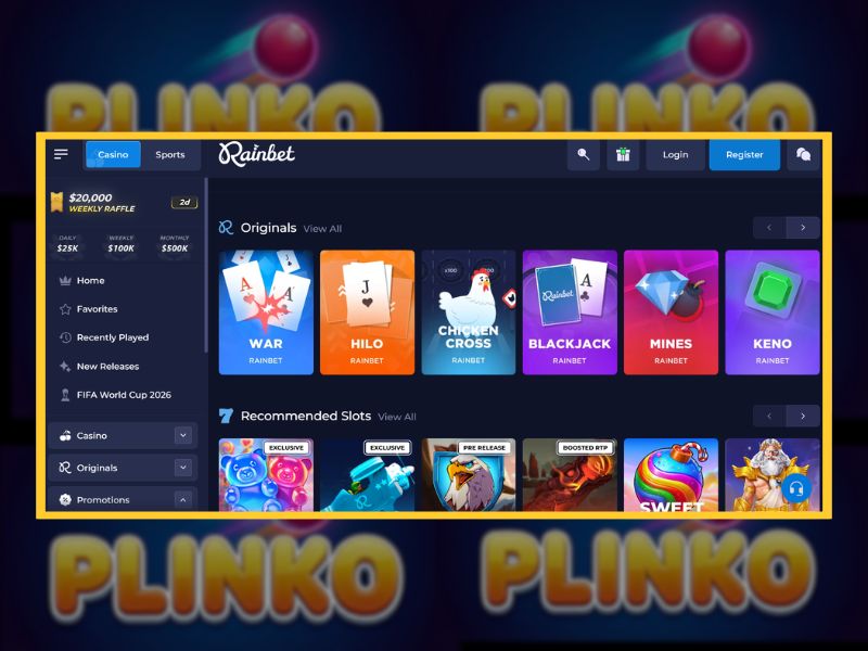 Ricaricare il conto su RainBet Ricaricare il conto su RainBet
