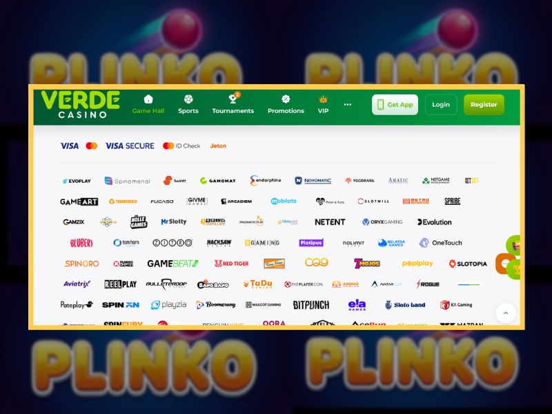 Metodi di pagamento su Verde Casino